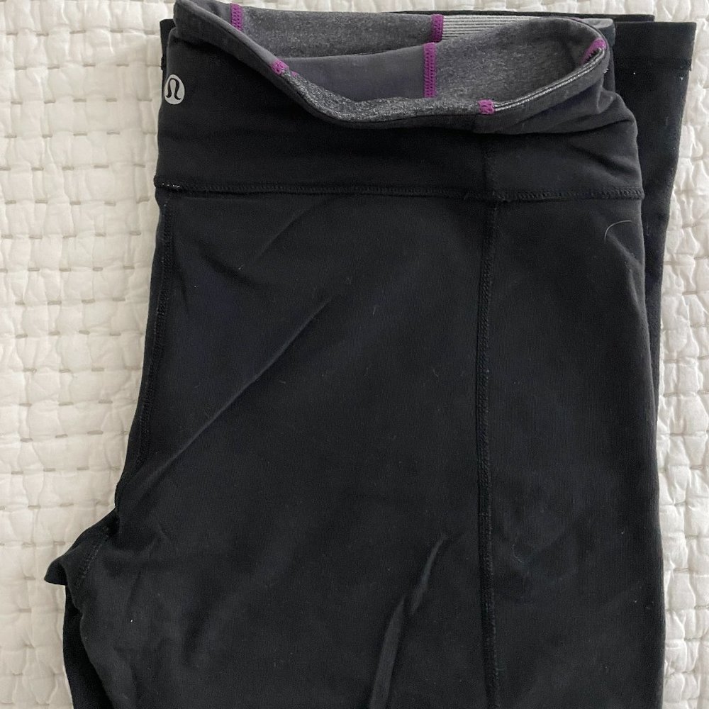 lululemon athletica Black Ankle Pants